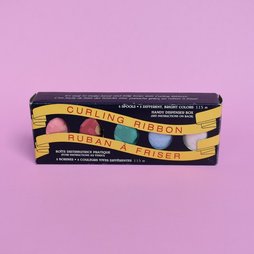 Vintage curling ribbon